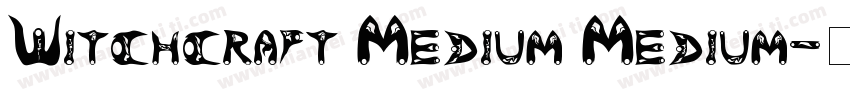 Witchcraft Medium Medium字体转换